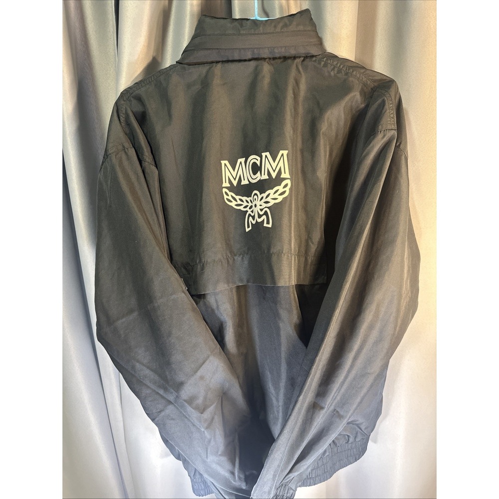 MCM Vintage Golf Windbreaker Jacket Size Medium with Certified of Authenticity - Picture 3 of 11